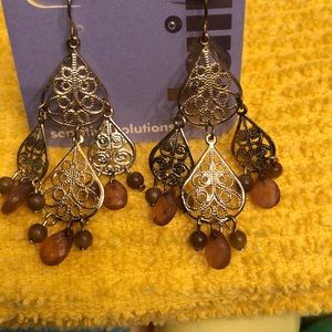 Claire’s Sensitive Solutions Gold Bead Earrings